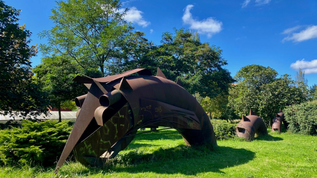 Escultura Cuélebre