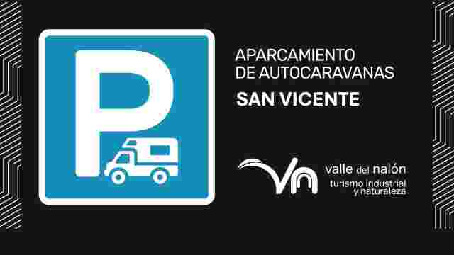 Aparcamiento de autocaravanas San Vicente