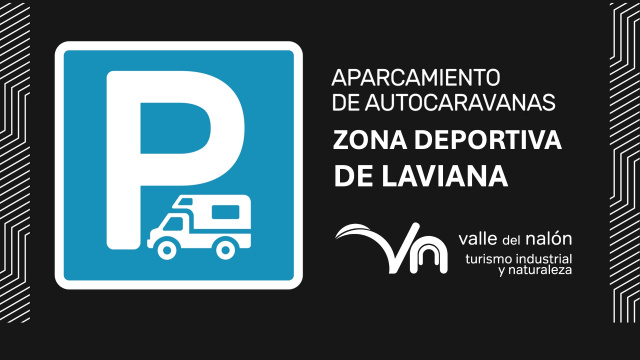 Aparcamiento de autocaravanas Pola de Laviana