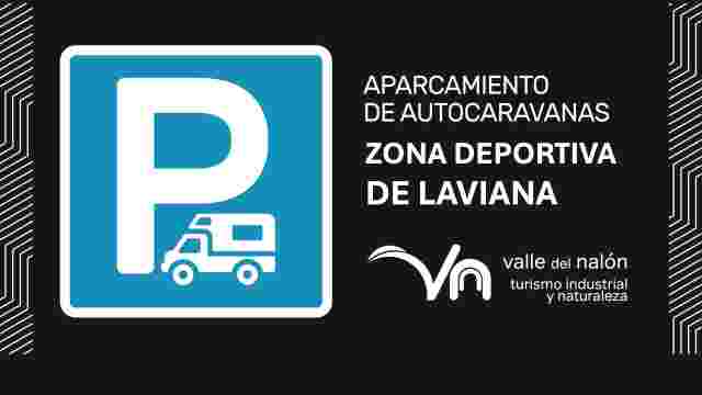 Aparcamiento de autocaravanas Pola de Laviana