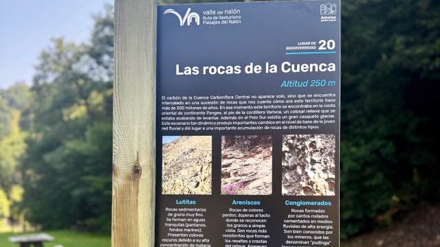 Las rocas de la Cuenca Carbonífera Central