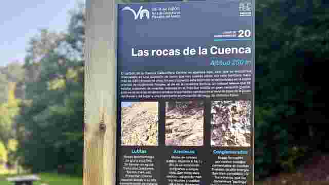 Las rocas de la Cuenca Carbonífera Central